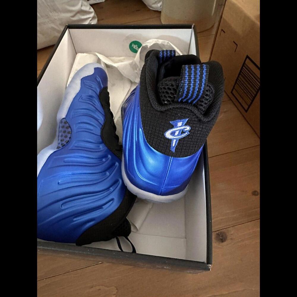 Nike Little Posite One GS Royal Blue FV5365-400 Size 5Y (W 6.5 / EU 37.5) – BNIB - Picture 7 of 11